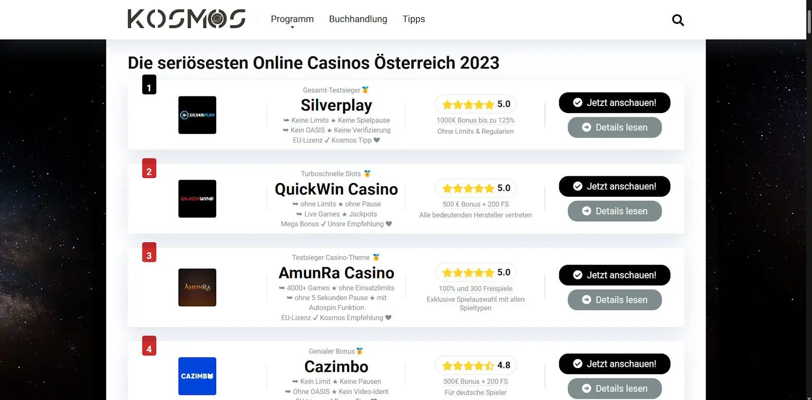 Hier ist eine schnelle Heilung für beste Online Casinos