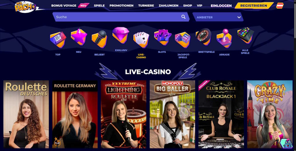 mrpacho live casino