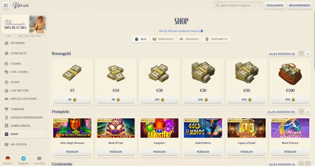 VIPLuck 11 VipLuck Shop