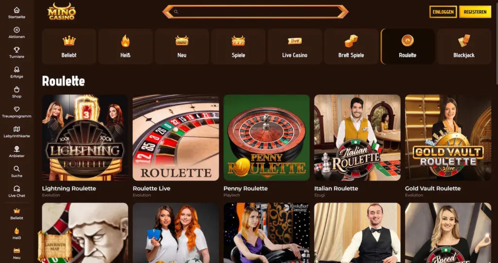 MinoCasino Roulette