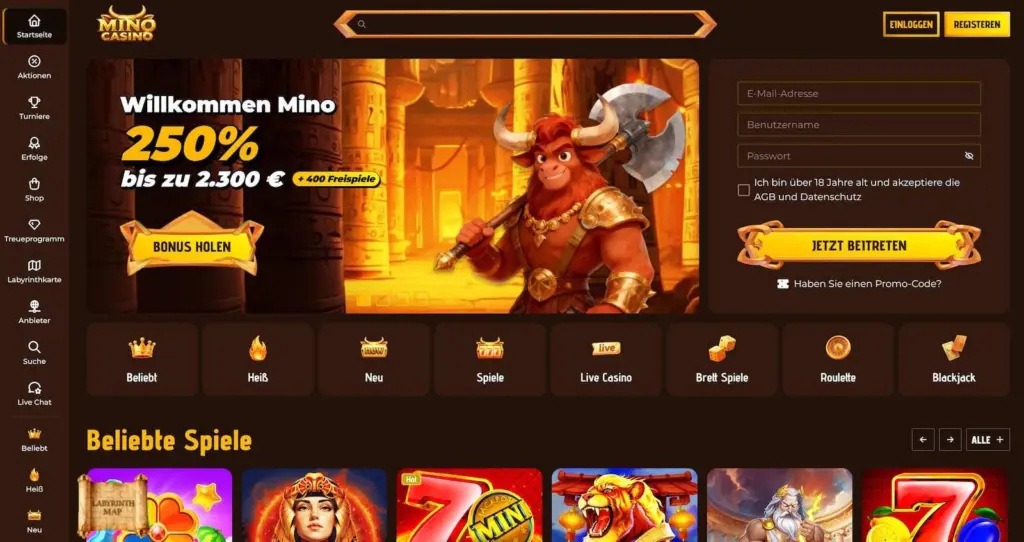 Mino Casino 12 Mino Casino Startseite