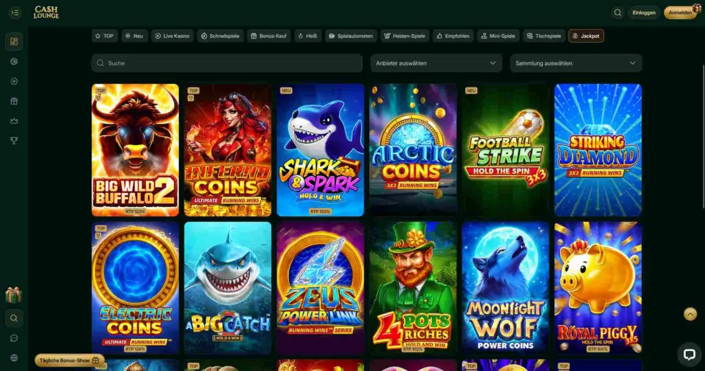 CashLounge 7 CashLounge Jackpots