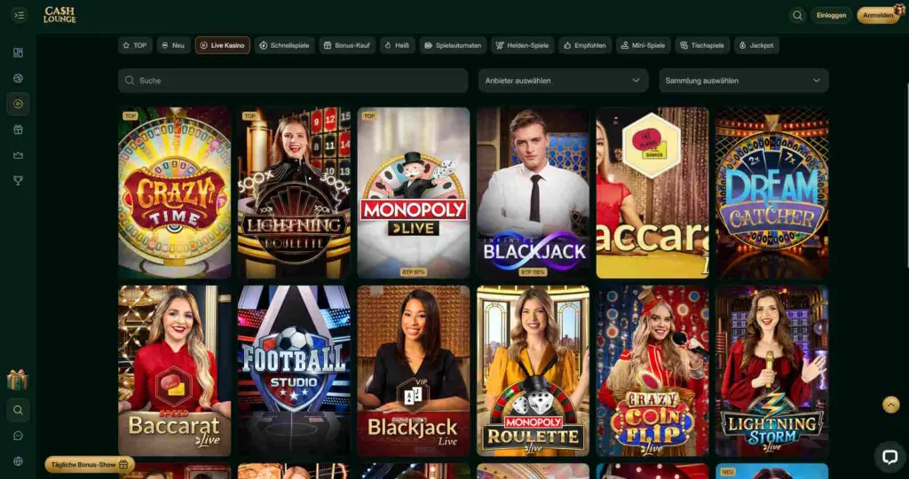 CashLounge 5 CashLounge Live Casino
