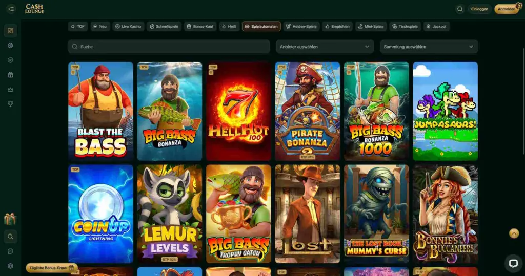 CashLounge 4 CashLounge Spielautomaten