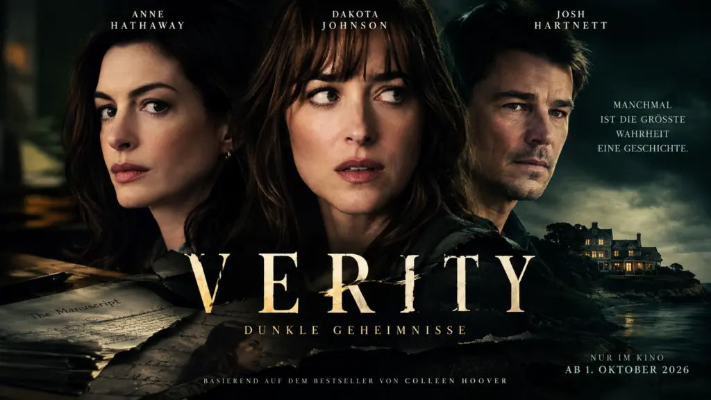 Verity: Alles zum Kinofilm, Besetzung, Handlung und Start 1 Verity Film, Neuverfilmung, Neuer Film, Romanverfilmung