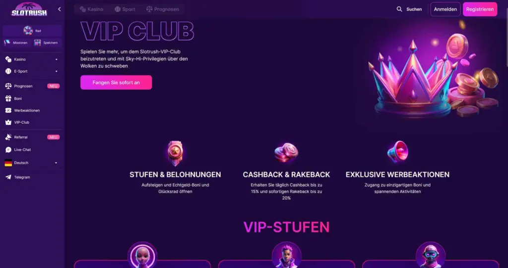 Slotrush 11 Slotrush VIP Club