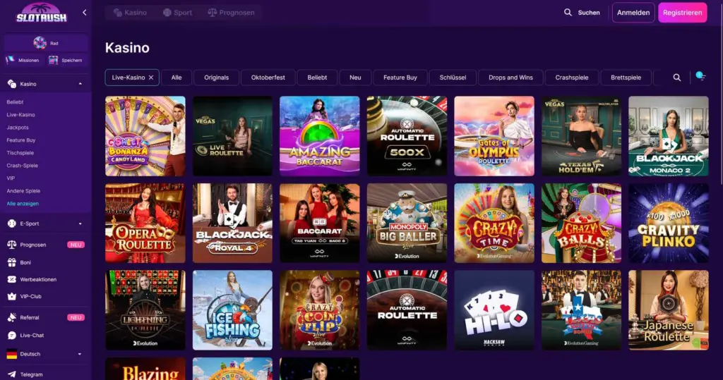 Slotrush 7 slotrush live casino